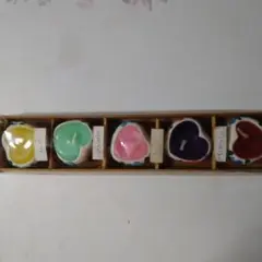 ハート型アロマキャンドルセット