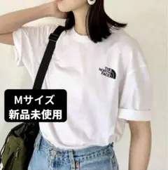 新品未使用 韓国限定 ノースフェイス ホワイトレーベル Tシャツ 半袖 白 M