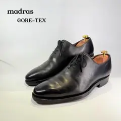 madras GORE-TEX ホールカットシューズ（25.5）革靴　ブラック