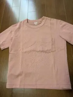 【美品】キッズ ユニクロ Tシャツ　ピンク