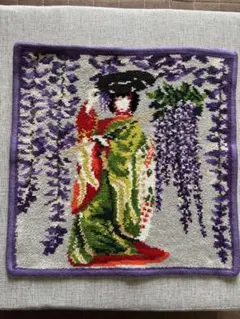 新品⭐︎FEILER×歌舞伎　歌舞伎図柄ハンカチ「藤娘」