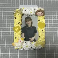 ホイップデコケース トレカケース 硬質ケース NiziU リク 黄色