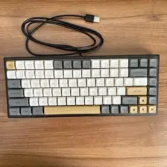 YUNZII 有線 メカニカルキーボードYUNZII KC84(黒軸)