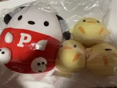 【新品未開封】サンリオ　ペアミニクッション　ポチャッコ