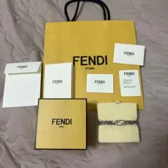 Fendi シルバーチェーンブレスレット