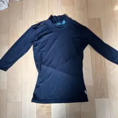ONYOINE ハイネック七分袖アンダーシャツ ネイビー