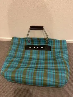 MARNI マーケット　バッグ　チェック