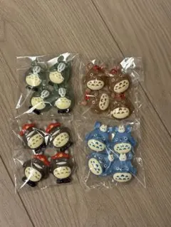 デコパーツ　トトロ　クリア色