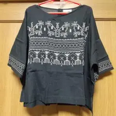 《新品未使用》サマンサモスモス　ボイル刺繍ブラウス