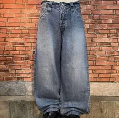 USA古着 willieesco デニムパンツ 36×34 buggy Y2K