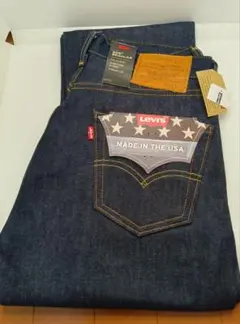 新品リーバイスプレミアム505MADE IN USA米国W29L34リジッド