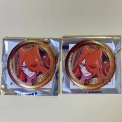 魔入りました！入間くん　魔フィア　カラ鉄　グリッター缶バッジ　アメリ