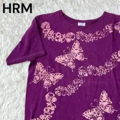 HRM ハリウッドランチマーケット　アメリカ製　Tシャツ　蝶