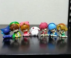 CLAMP魔法騎士レイアース　カードキャプターさくら肩ズン　フィギュア