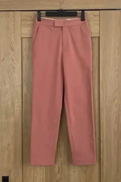 qualite カリテ　ストレッチシガレットパンツ　ピンク　32