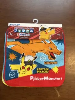 ポケットモンスター　プチタオル3枚組セット