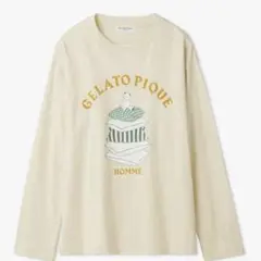 新品タグ付き‼️ジェラート ピケHOMMEスリープベアモチーフTシャツ