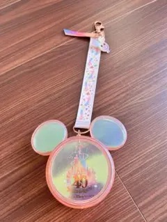 東京ディズニーランド 40周年　スナックケース キーホルダー