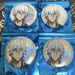 文スト 文豪ストレイドッグス 缶バッジ 雨のヨコハマ 福澤諭吉 4個