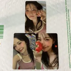 fromis_9 ジホン Photobook ver. 封入トレカ 3枚