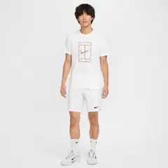 【新品】NIKEコート DF S/S Tシャツ ヘリテージ S
