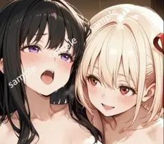 50 千束　たきな　リコリス風　厚手　バスタオル　タペストリー　シークレット