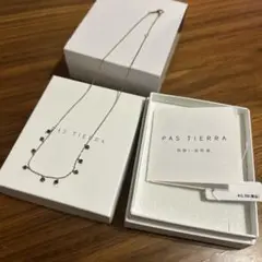 PAS TIERRA ゴールドビーズネックレス