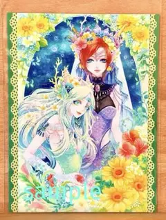 【※印刷※】創作 夏イラスト イラストカード