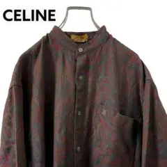 最高の一枚 ヴィンテージCELINE 80s 90s ペイズリーシャツ