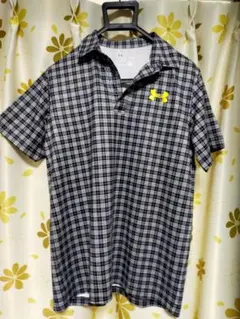 Under Armour チェック柄ポロシャツ SM/S/P