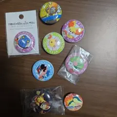 ポケットモンスター　缶バッチセット