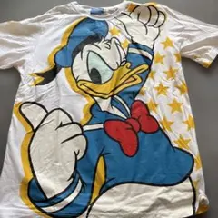 東京ディズニーリゾート ドナルドダック Tシャツ LL