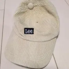 Lee コーデュロイキャップ ベージュ