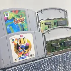 【フルメンテナンス】ニンテンドー64 ボンバーマン 2本セット