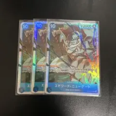 エドワード・ニューゲート SR 2枚 ワンピースカード