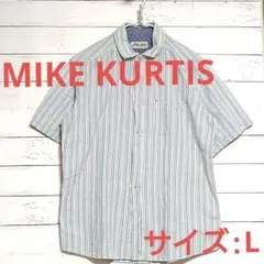 【MIKE KURTIS】シャツ　サイズ:L