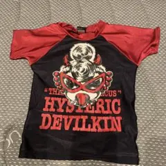 Hysteric Glamour ラッシュガード 120サイズ 赤黒