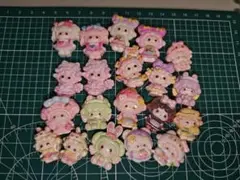 動物キャラクター デコレーションパーツ 20個セット