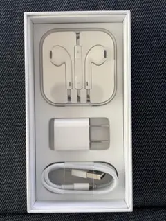 iPhoneイヤホン&Lightningケーブル & 充電器セット