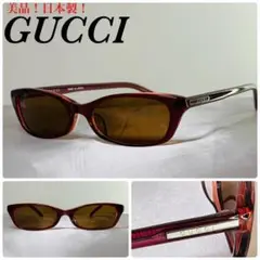 (美品!日本製!)GUCCI グッチ サイドロゴ GG9016J サングラス