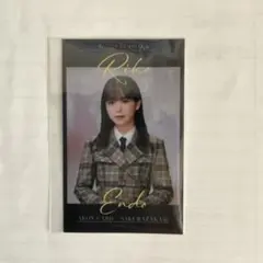 坂46 遠藤理子　イオンカード　チェキ風フォトカード 大阪公演 京セラ