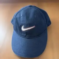 90s ナイキ キャップ スナップバック ダークネイビー