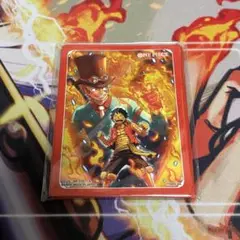 スリーブ 10枚 未開封 サボ ルフィ　海外限定【ワンピースカード】