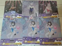 一番くじ ニケ NIKKE クリアファイル、アクリルチャーム8点セットまとめ売り
