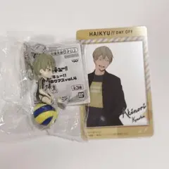 ハイキュー　クリアカード　ぷちっとのりマス　木葉秋紀