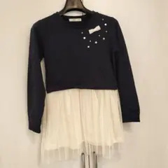 MPS レーススカート付ワンピース 140cm