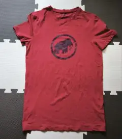 MAMMUT 赤 Tシャツ S 動物ロゴ