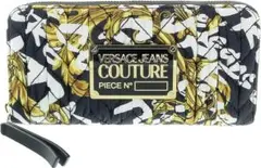 【新品未使用】 VERSACE JEANS COUTURE 長財布 キルティング