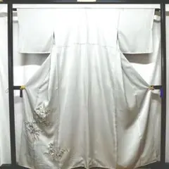 【433】一つ紋 刺繍柄 付け下げ