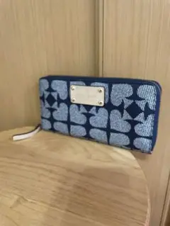 クリームパン様専用 長財布 紺色